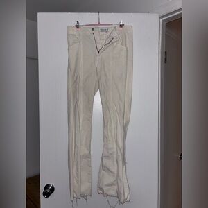 Vanilla Star Off-White Corduroy Pants